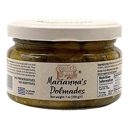 Marianna 's gefüllt Grape Leaves von halkidiki Griechenland Marianna 's gefüllt Grape Leaves von halkidiki Griechenland von Marianna's