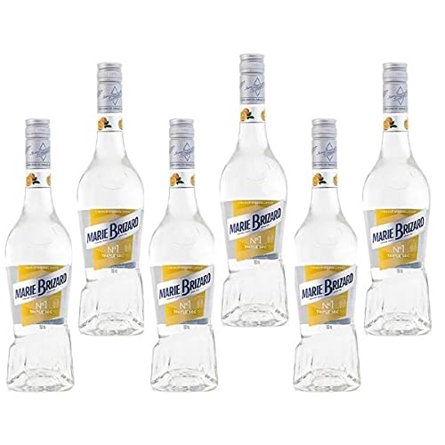 Marie Brizard Triple Dry Likör - Karton mit 6 Flaschen à 70 cl. von Marie Brizard
