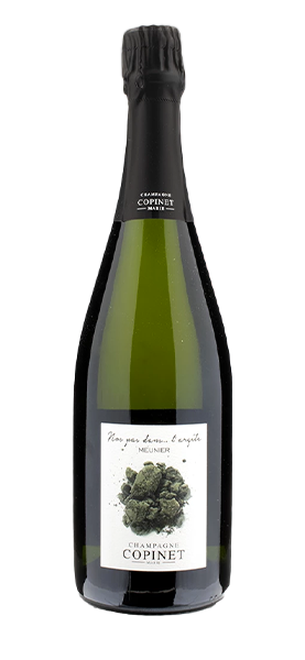 Champagne "Nos Pas Dans l'Argile" Meunier Nature von Marie Copinet