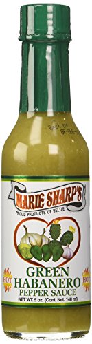 Marie Sharp's Green Habanero Pepper Hot Sauce, 5 fl oz (Pack of 3) von Marie Sharp's