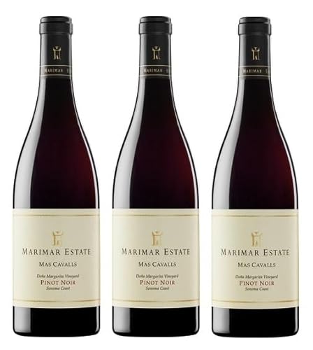 3x 0,75l - 2018er - Marimar Estate - Mas Cavalls - Pinot Noir - Doña Margarita Vineyard - Russian River Valley - California - Rotwein trocken 3x 0,75l - 2018er - Marimar Estate - Mas Cavalls - Pinot Noir - Doña Margarita Vineyard - Russian River Valley - California - Rotwein trocken von Marimar Estate
