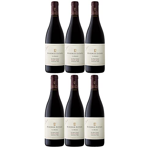 Marimar Pinot Noir Russian River Valley Rotwein Wein trocken USA I Visando Paket (6 Flaschen) von Marimar Estate