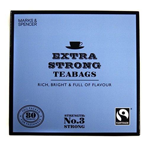 Marks & Spencer Extra Strong Tea 240 Btl. 750g - Schwarzer Tee von Marks & Spencer