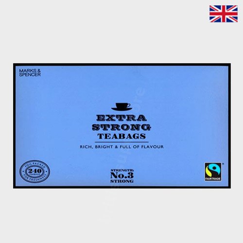 Marks & Spencer Extra Strong Tea 240 Btl. 750g - Schwarzer Tee Marks & Spencer Extra Strong Tea 240 Btl. 750g - Schwarzer Tee von Marks & Spencer