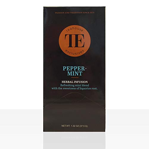 TE Luxury Teahouse Exclusives Peppermint Pfefferminze 6 x 15 Beutel á 2,5g von TE Luxury Tea Market Grounds