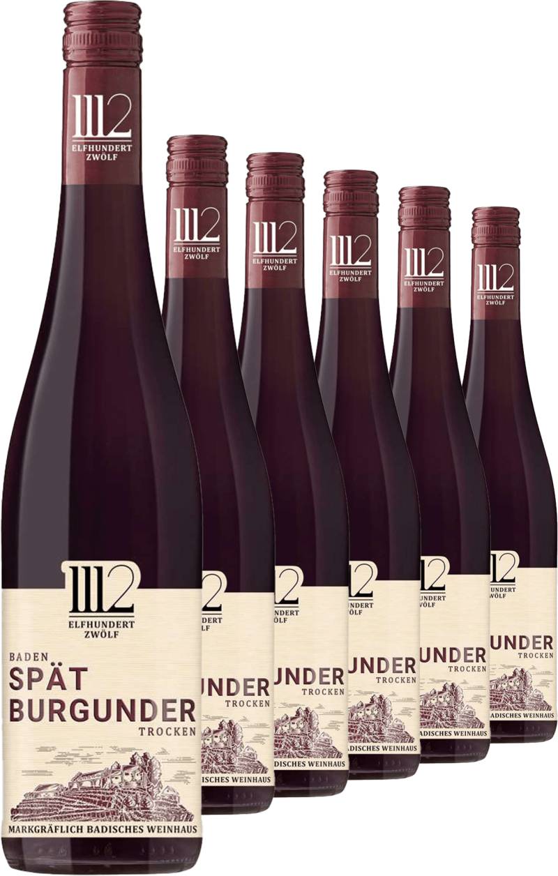 2021 Markgräflich Badisches Weinhaus »Elfhundertzwölf« Spätburgunder im 6er-Vorratspaket