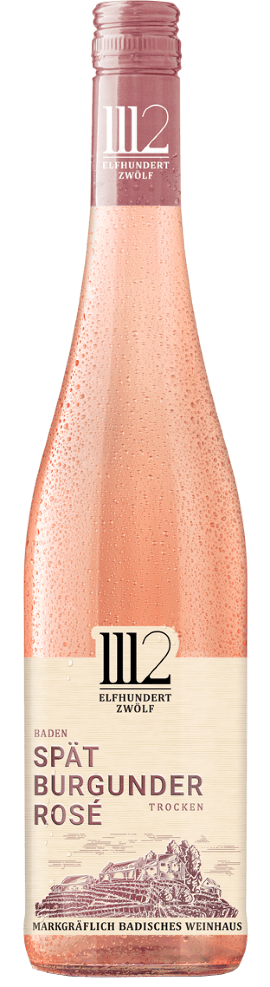 Markgräflich Badisches Weinhaus »Elfhundertzwölf« Spätburgunder Rosé Markgräflich Badisches Weinhaus »Elfhundertzwölf« Spätburgunder Rosé