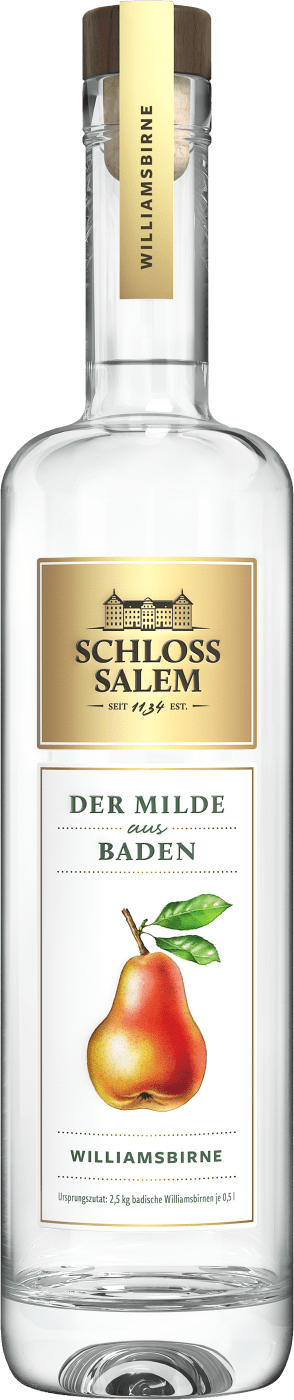 Schloss Salem »Der Milde aus Baden« Williamsbirne - 0,5l von Markgräflich Badisches Weinhaus