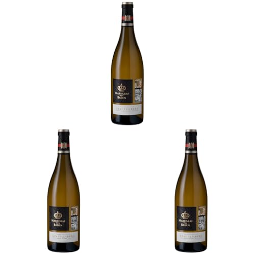 Markgraf von Baden | VDP.Erste Lage | Durbacher Schloss Staufenberg Sauvignon Blanc | Trockener Weißwein aus Baden (1 x 0,75l) (Packung mit 3) von Markgraf von Baden