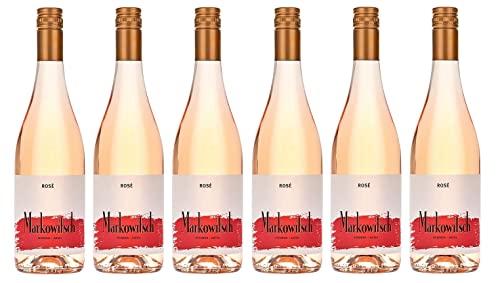 6x 0,75l - 2023er - Markowitsch - Rosé - Qualitätswein Niederösterreich - Österreich - Rosé-Wein trocken von Markowitsch
