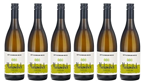 6x 0,75l - Markowitsch - Göttlesbrunn weiß - Carnuntum DAC - Österreich - Weißwein trocken von Markowitsch