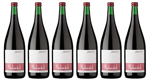 6x 1,0l - Markowitsch - Zweigelt - LITER - Landwein - Österreich - Rotwein trocken von Markowitsch