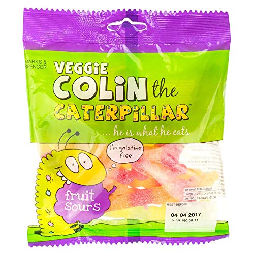 Marks & Spencer Colin the Caterpillar Fruit Sours 170g | Vegetarisch Marks & Spencer Colin the Caterpillar Fruit Sours 170g | Vegetarisch von Marks & Spencer