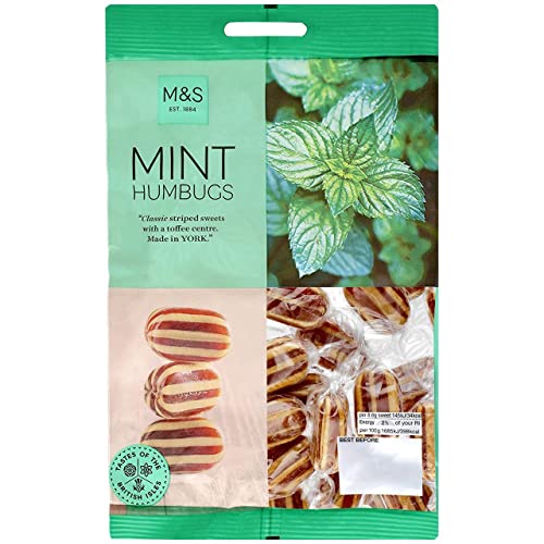 M&S Mint Humbugs 225g von Marks and Spencers