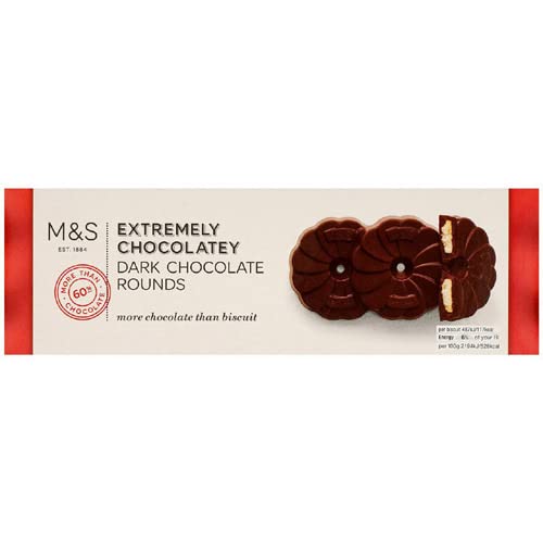 Marks and Spencer Extremely Chocolatey Dark Rounds 200 g von Marks & Spencer