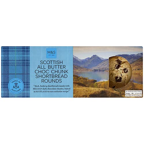 Marks and Spencer Scottish Choc Chunk Shortbread 175 g von Marks & Spencer