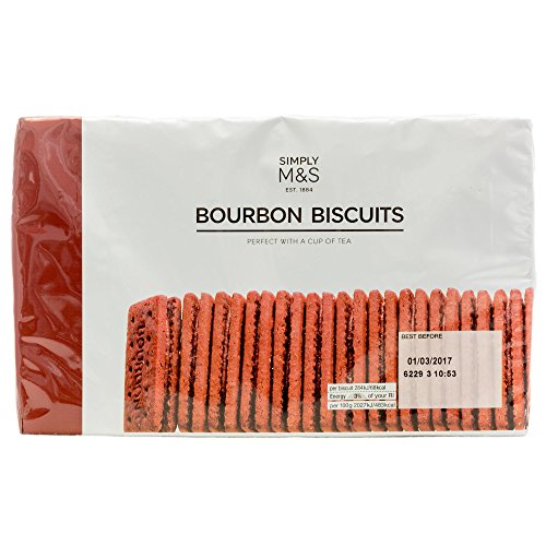 Marks & Spencer Bourbon Biscuits – 2 Packungen – 400 g x 2 von Marks & Spencer