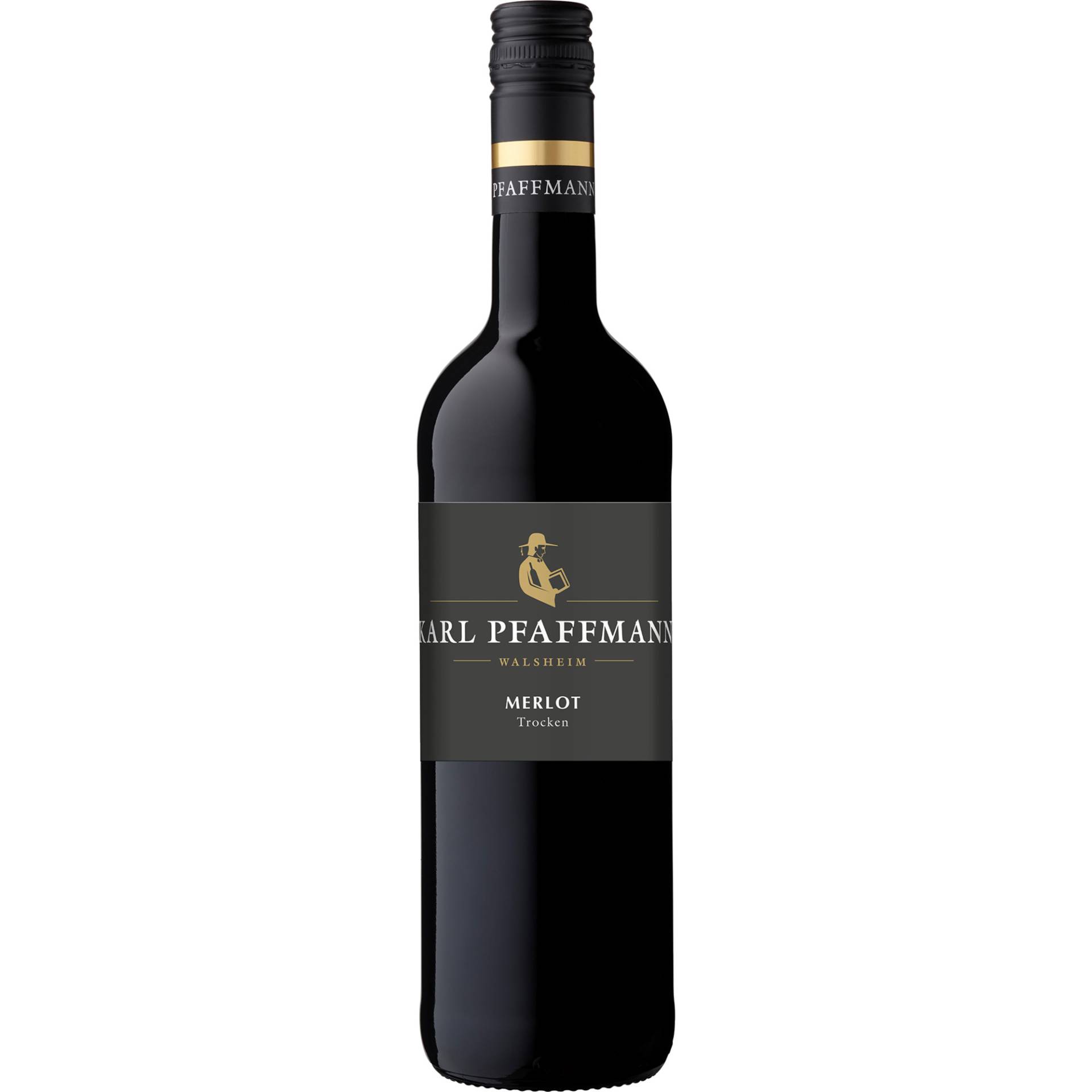 Karl Pfaffmann Merlot, Trocken, Pfalz, Pfalz, 2023, Rotwein Karl Pfaffmann Merlot, Trocken, Pfalz, Pfalz, 2023, Rotwein von Markus Pfaffmann, D - 76833 Walsheim