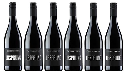6x 0,75l - 2021er - Markus Schneider - Ursprung - Qualitätswein Pfalz - Deutschland - Rotwein trocken 6x 0,75l - 2021er - Markus Schneider - Ursprung - Qualitätswein Pfalz - Deutschland - Rotwein trocken von Markus Schneider