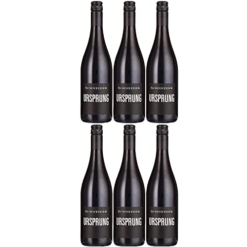 Markus Schneider Ursprung Rotwein Wein trocken I Visando Paket (6 Flaschen) von Markus Schneider