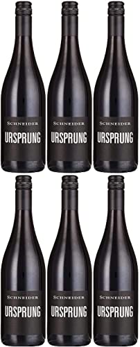Markus Schneider Ursprung Rotwein Wein trocken I Visando Paket (6 x 0,75l) von Markus Schneider