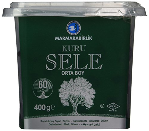 Marmarabirlik Kuru Sele Schwarze Oliven Pet 400gr. von MARMARABIRLIK