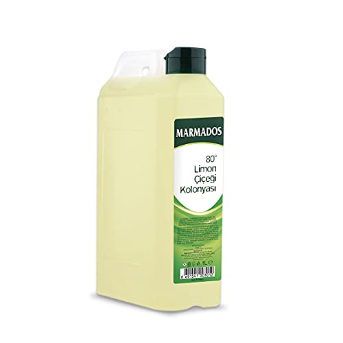 MARMARA MARMADOS Kolonya Zitrone 1Liter | Türkisches Duftwasser im Mini-Kanister | After Shave | Desinfizierend | Rasierwasser | Kölnisch Wasser traditionell türkisch | Eau de Cologne Lemon | MARMARA MARMADOS Kolonya Zitrone 1Liter | Türkisches Duftwasser im Mini-Kanister | After Shave | Desinfizierend | Rasierwasser | Kölnisch Wasser traditionell türkisch | Eau de Cologne Lemon | von Marmara