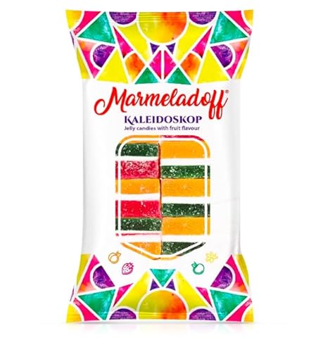 Dreischichtige Gelee-Marmelade „Kaleidoskop“ 220 gramm von Marmeladoff