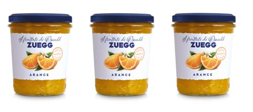 3x Zuegg Marmellata di Arance Orangenmarmelade handgepflücktes Obst 330g von Marmellata