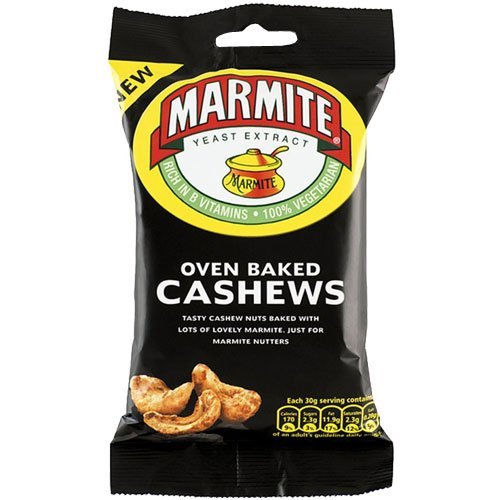 Marmite Cashew Nuts 90g - Cashew-Nüsse mit Marmite Flavour von Marmite