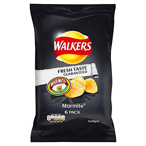 Marmite Crisps 6 x 25g von Marmite