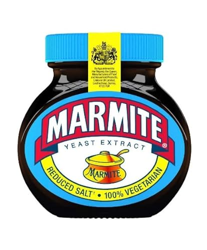 Marmite Reduced Salt Yeast Extract Spread 2x 250g (500g) - Pikanter Brotaufstrich von Marmite