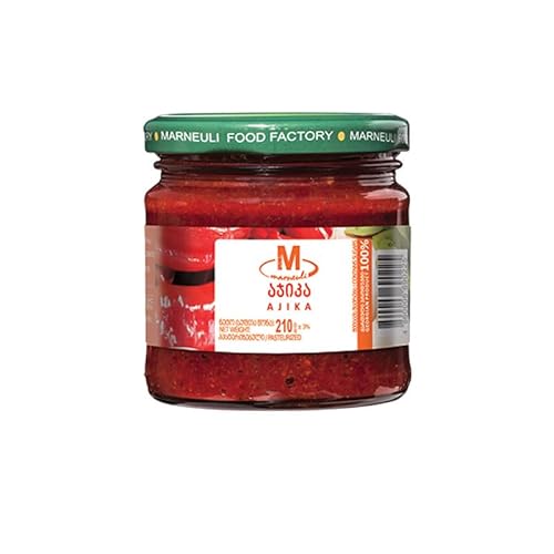 Adjika Rot - Adgika - Adzhika - Ajika 210g, Marneuli, aus Georgien Adjika Rot - Adgika - Adzhika - Ajika 210g, Marneuli, aus Georgien von Marneuli
