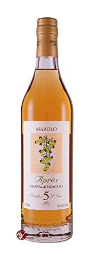 Grappa Moscato Apres 5 Jahre 42° Marolo Grappa Moscato Apres 5 Jahre 42° Marolo von Marolo Grappe