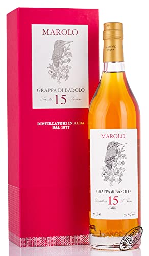 Marolo Grappa Barolo 15 Anni 0,7l 50% Marolo Grappa Barolo 15 Anni 0,7l 50% von Marolo
