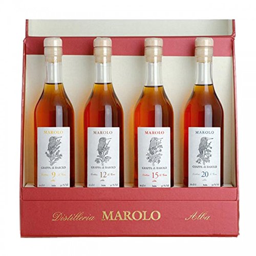 Marolo Grappa Barolo For Four 4x0,2l 50% von Marolo