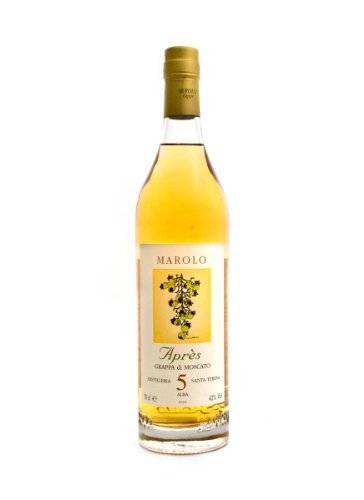 Marolo Grappa Moscato Après 5 0,7l 42% von Marolo