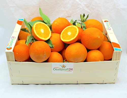 Maroni Obstprofi24 - Griechische Orangen Unbehandelte Navelina Eß Ungewachst Schale geeignet zum Kochen Backen Marmelade direkt vom Grossmarkt frisch schnell Versand (12 kg) von Maroni