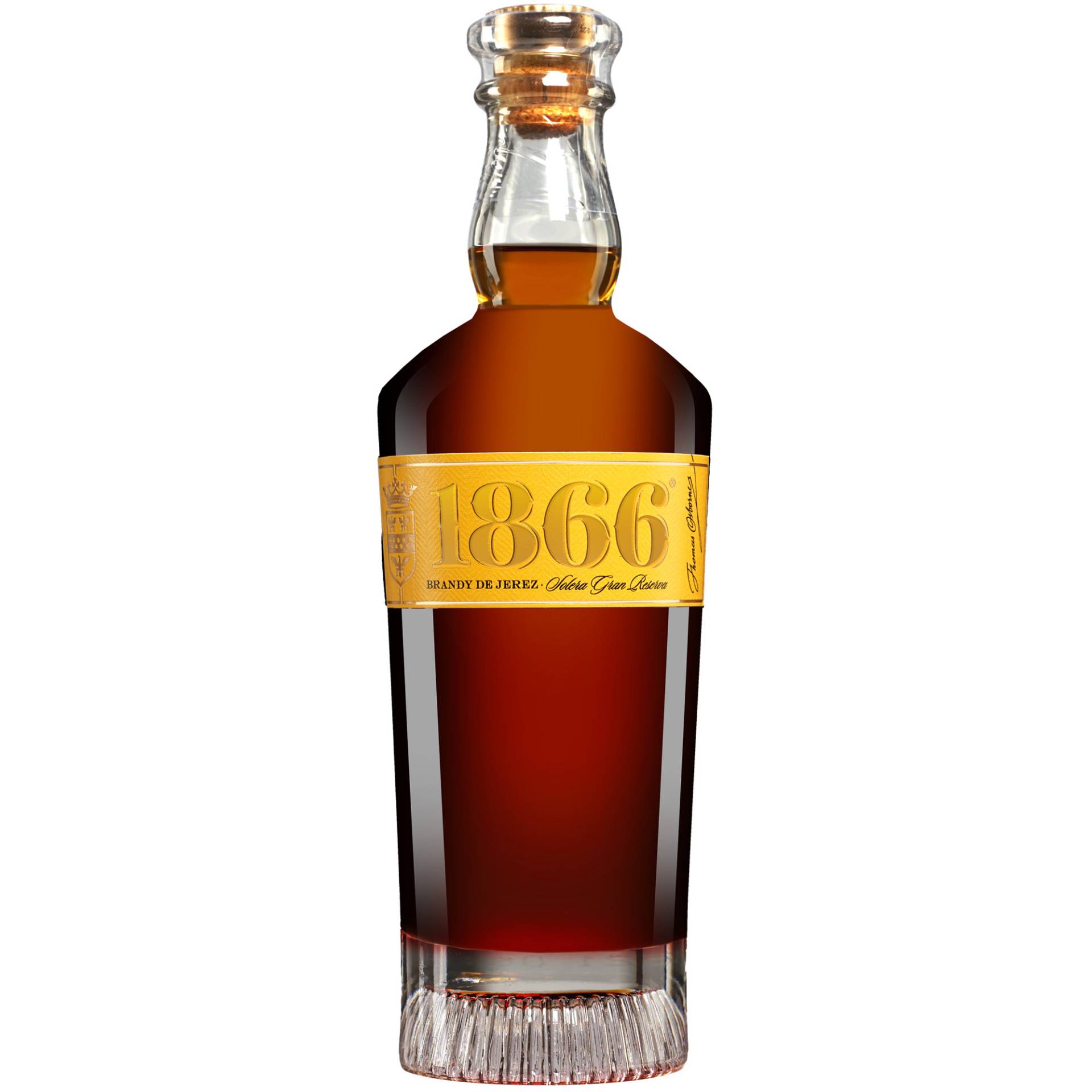 Brandy de Jerez 1866 Gran Reserva - 0,7L.  0.7L 40% Vol. Brandy aus Spanien von Marqués de Arienzo