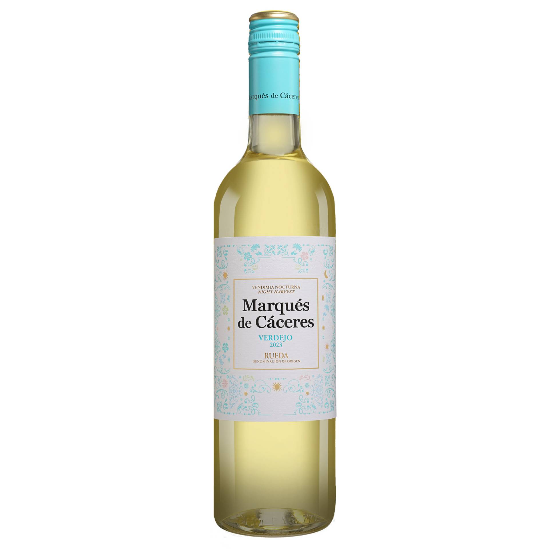 Marqués de Cáceres Blanco Verdejo 2023  0.75L 13% Vol. Weißwein Trocken aus Spanien von Marqués de Cáceres