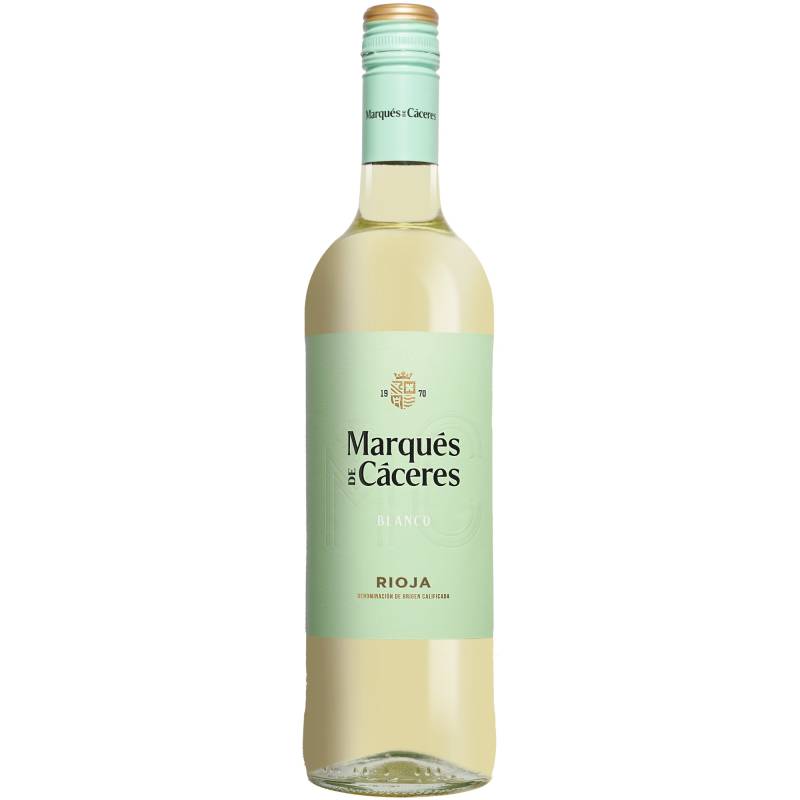 Marqués de Cáceres Blanco Viura 2024  0.75L 12% Vol. Weißwein Trocken aus Spanien von Marqués de Cáceres