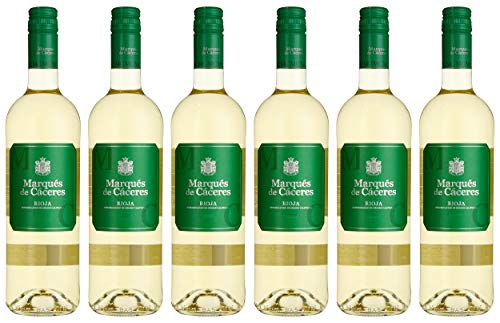 Marqués de Cáceres Blanco Weißwein DOCa Rioja - Viura / Trocken Sparpaket (6 x 0.75l) von Marques de Caceres