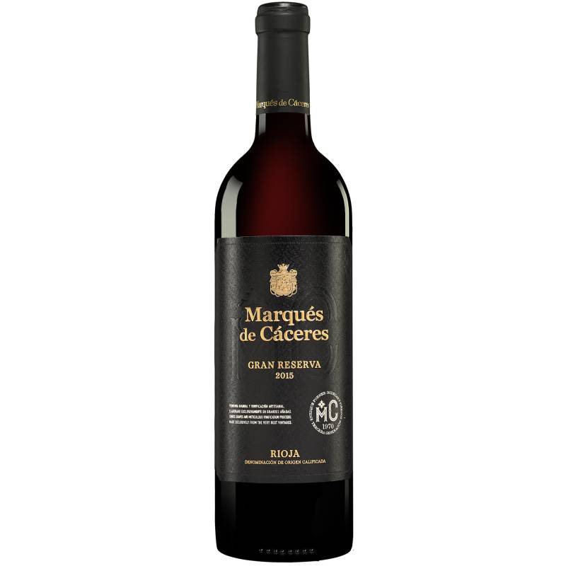 Marqués de Cáceres  Gran Reserva 2015  0.75L 14.5% Vol. Rotwein Trocken aus Spanien von Marqués de Cáceres