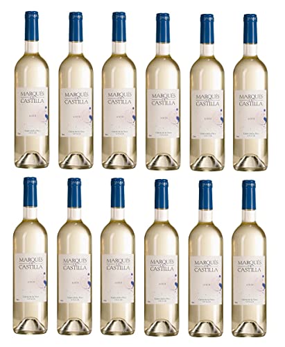 12x 0,75l - Marqués de Castilla - Airén - Blanco - La Mancha D.O. - Spanien - Weißwein trocken von Marqués de Castilla