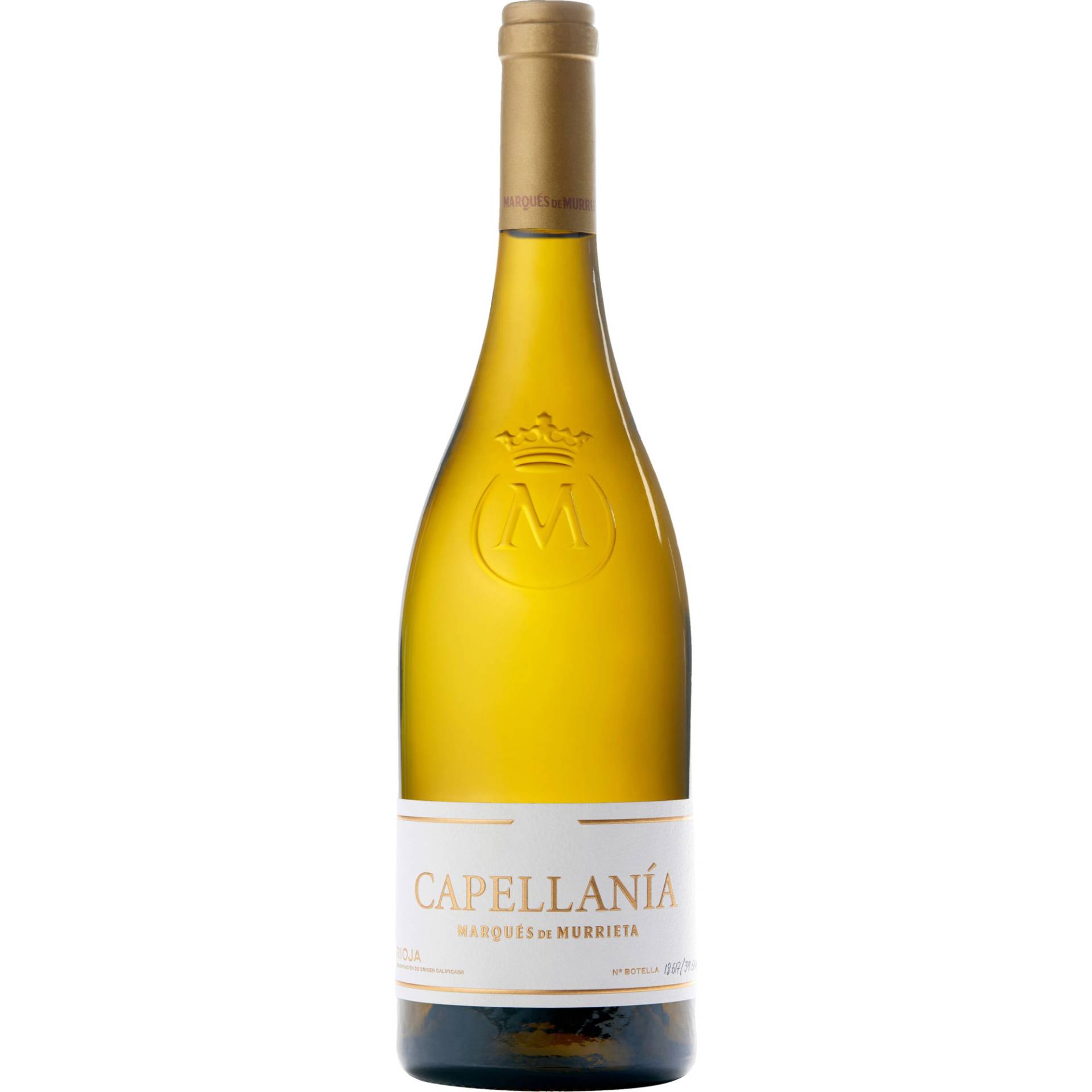 Capellanía Rioja Reserva Blanco, Rioja DOCa, Rioja, 2018, Weißwein von Marques de Murrieta, S.A. Logroño - España