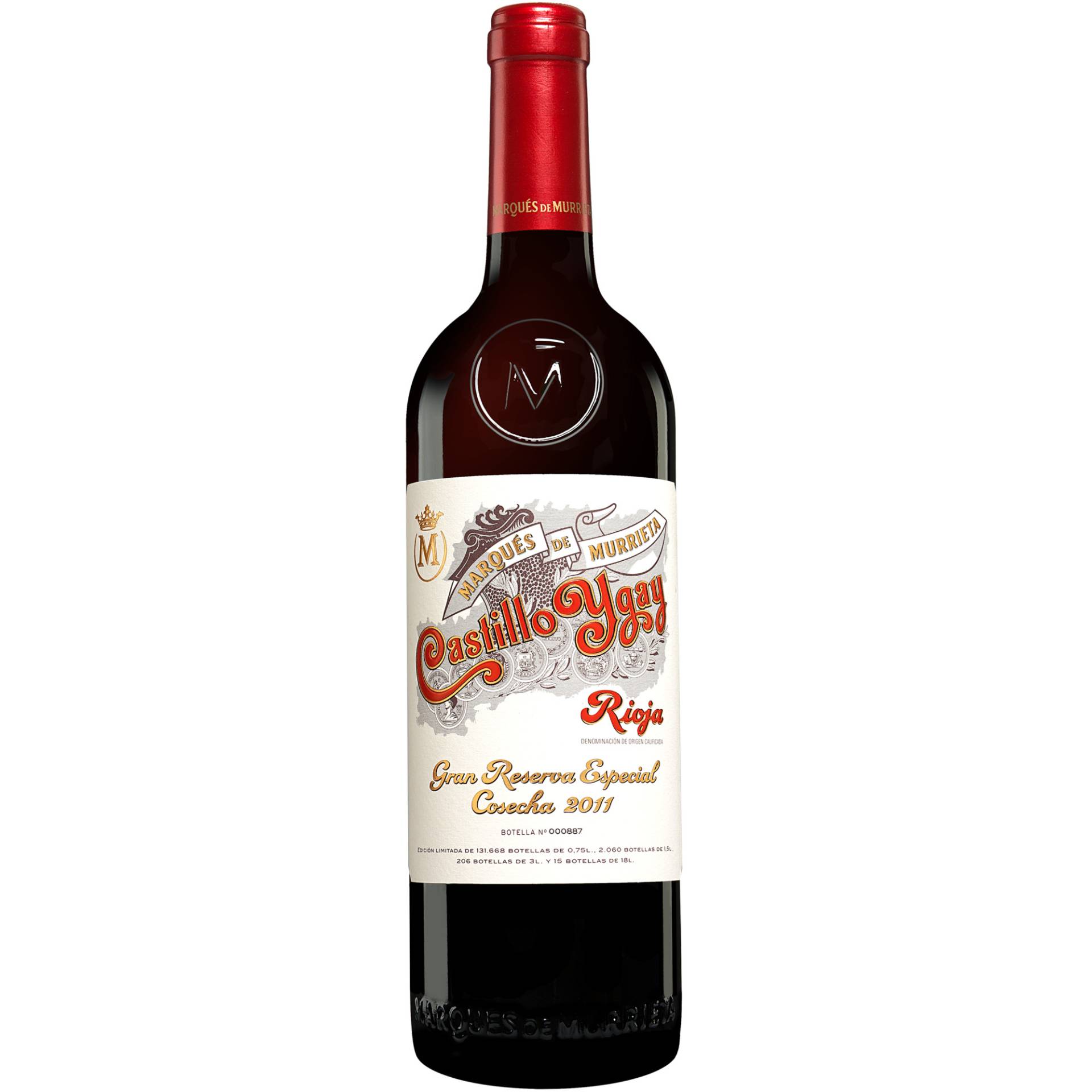 Murrieta Castillo Ygay »Gran Reserva Especial« 2011 0.75L 14% Vol. Rotwein Trocken aus Spanien Murrieta Castillo Ygay »Gran Reserva Especial« 2011 0.75L 14% Vol. Rotwein Trocken aus Spanien von Marqués de Murrieta