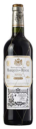 Marqués de Riscal Reserva - Trockener Rotwein in Reserva-Qualität aus der Region Rioja in Spanien (1 x 0,75l) von Marques De Riscal