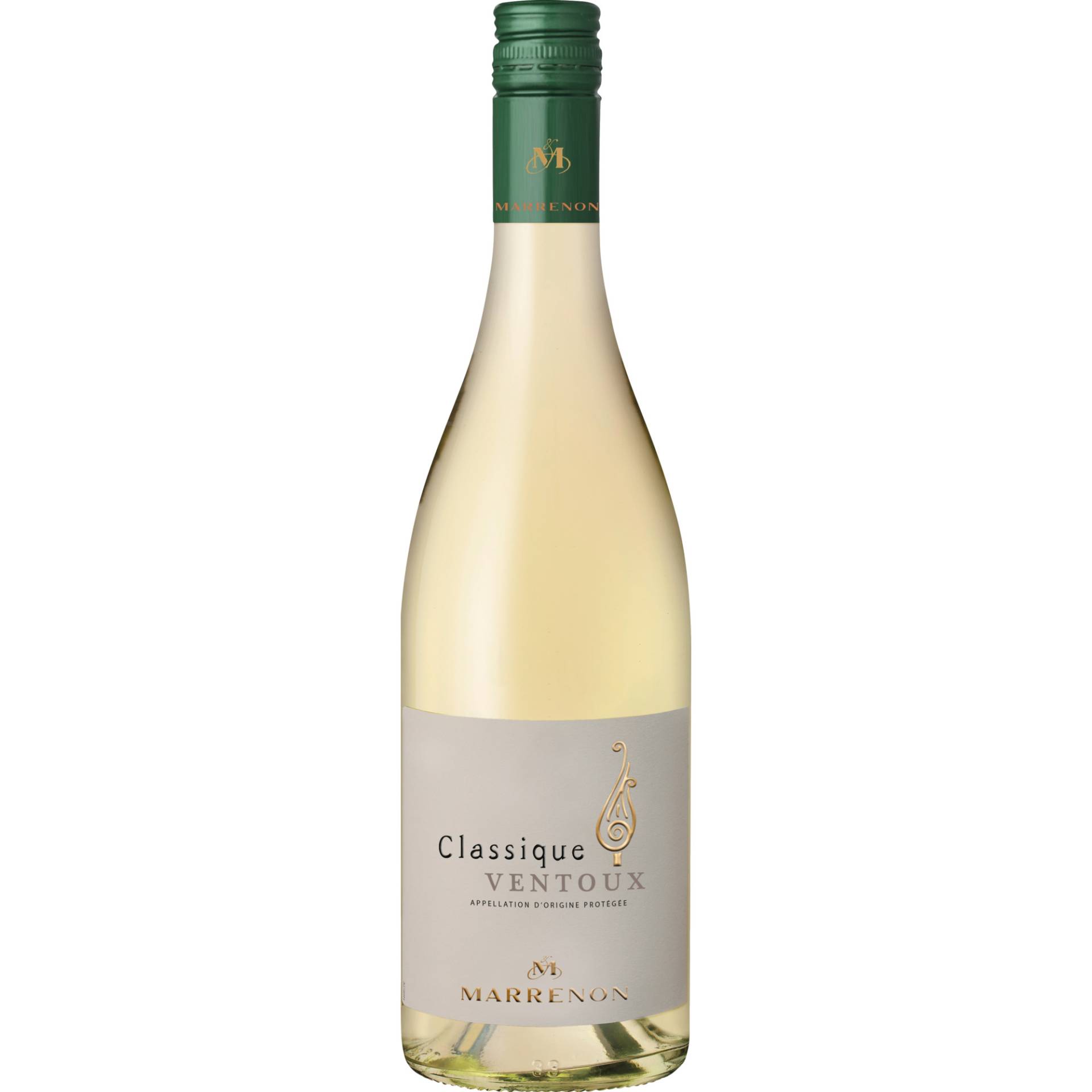 Classique Blanc, Ventoux AOP, Rhône, 2023, Weißwein Classique Blanc, Ventoux AOP, Rhône, 2023, Weißwein von Marrenon,84240,La Tour d'Aigues,Frankreich