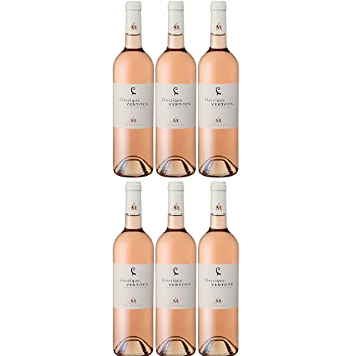 Marrenon Classique Ventoux Rosé Roséwein Cuvée Wein trocken Frankreich I Visando Paket (6 Flaschen) von Marrenon