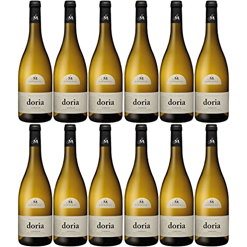 Marrenon Doria Blanc Luberon Weißwein Cuvée Wein trocken Frankreich I Visando Paket (12 Flaschen) von Marrenon